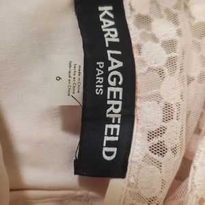 Karl Lagerfeld pink dress size 6